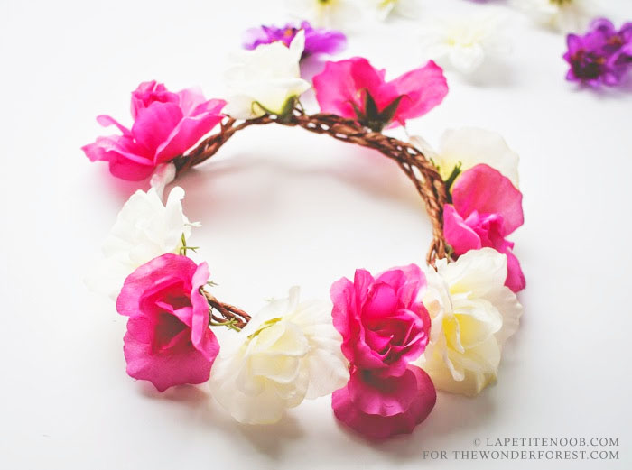 DIY Flower Crown Tutorial Wonder Forest Design Your Life.