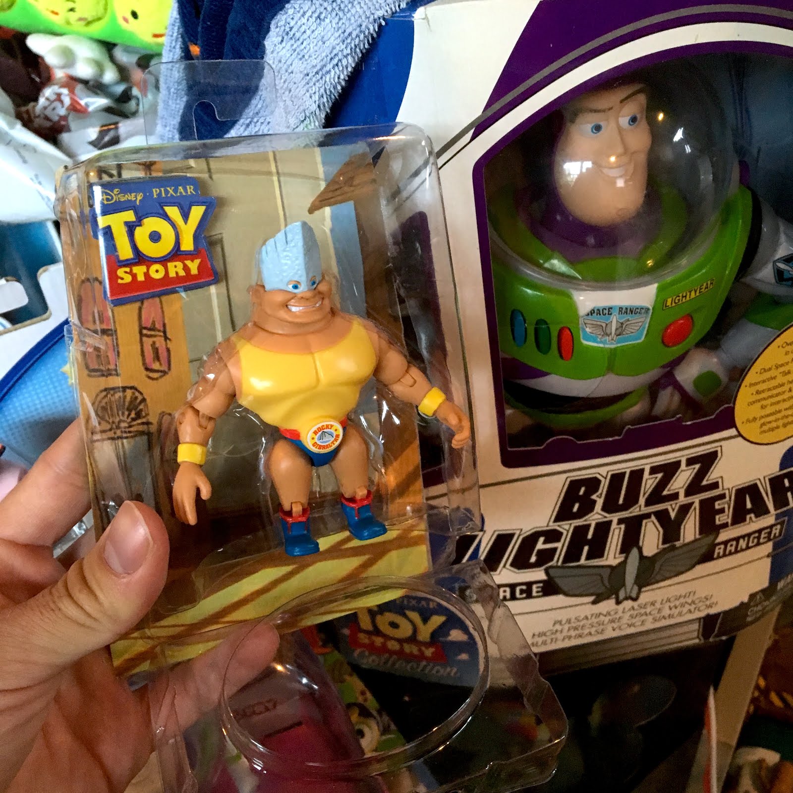 Dan the Pixar Fan Toy Story Rocky Gibraltar Movie Collectible Figure