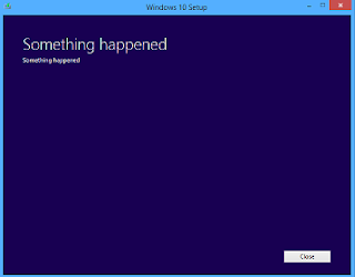 Cara Mengatasi Error Install Windows 10 "Something Happened"
