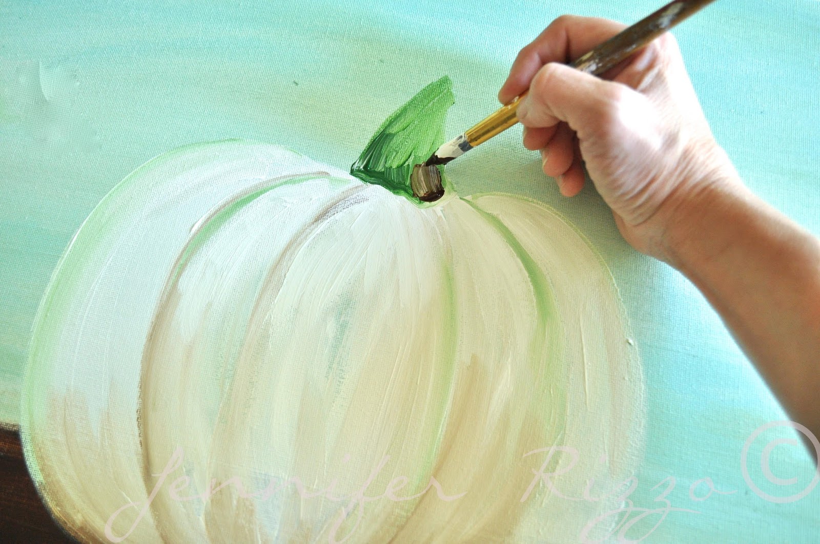 You can paint a pumpkin canvas, art skills not required!!! Step by step