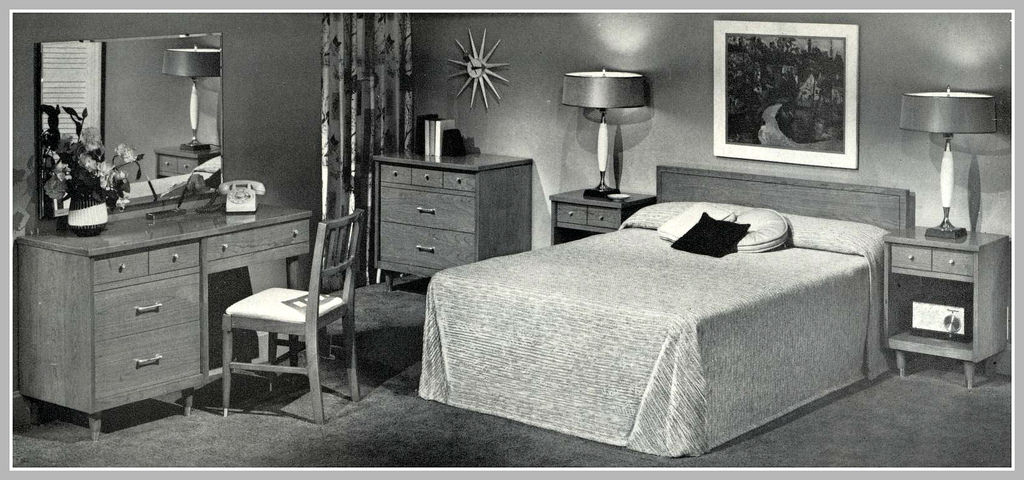 1960 bedroom furniture styles