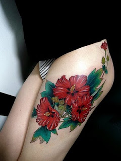 Flower Thigh Tattoos | The Arts