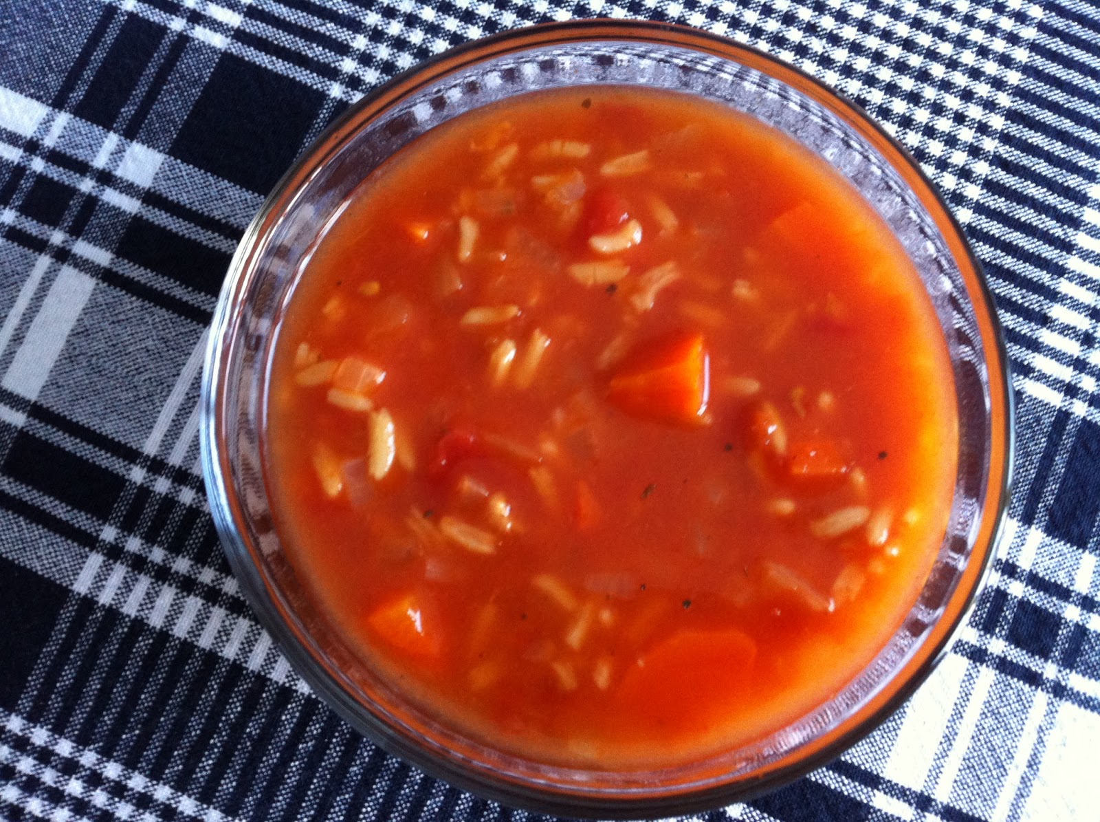 À porc égal Soupe tomates et riz