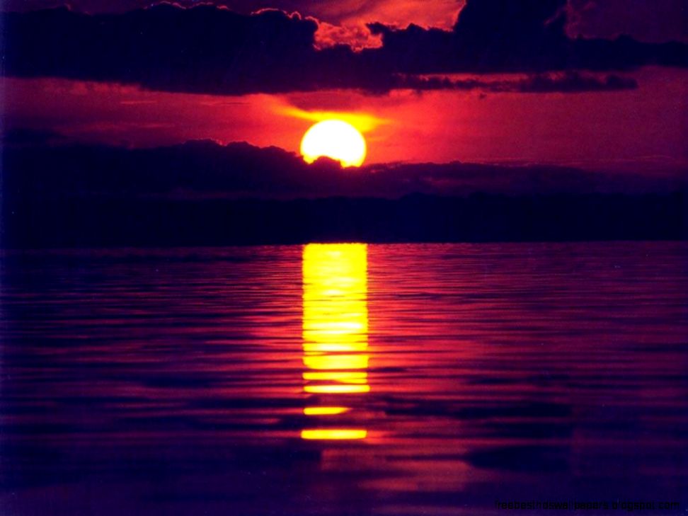 Sunset water reflection wallpaper  1024x768  32193 Sunset water reflection wallpaper  1024x768  32193