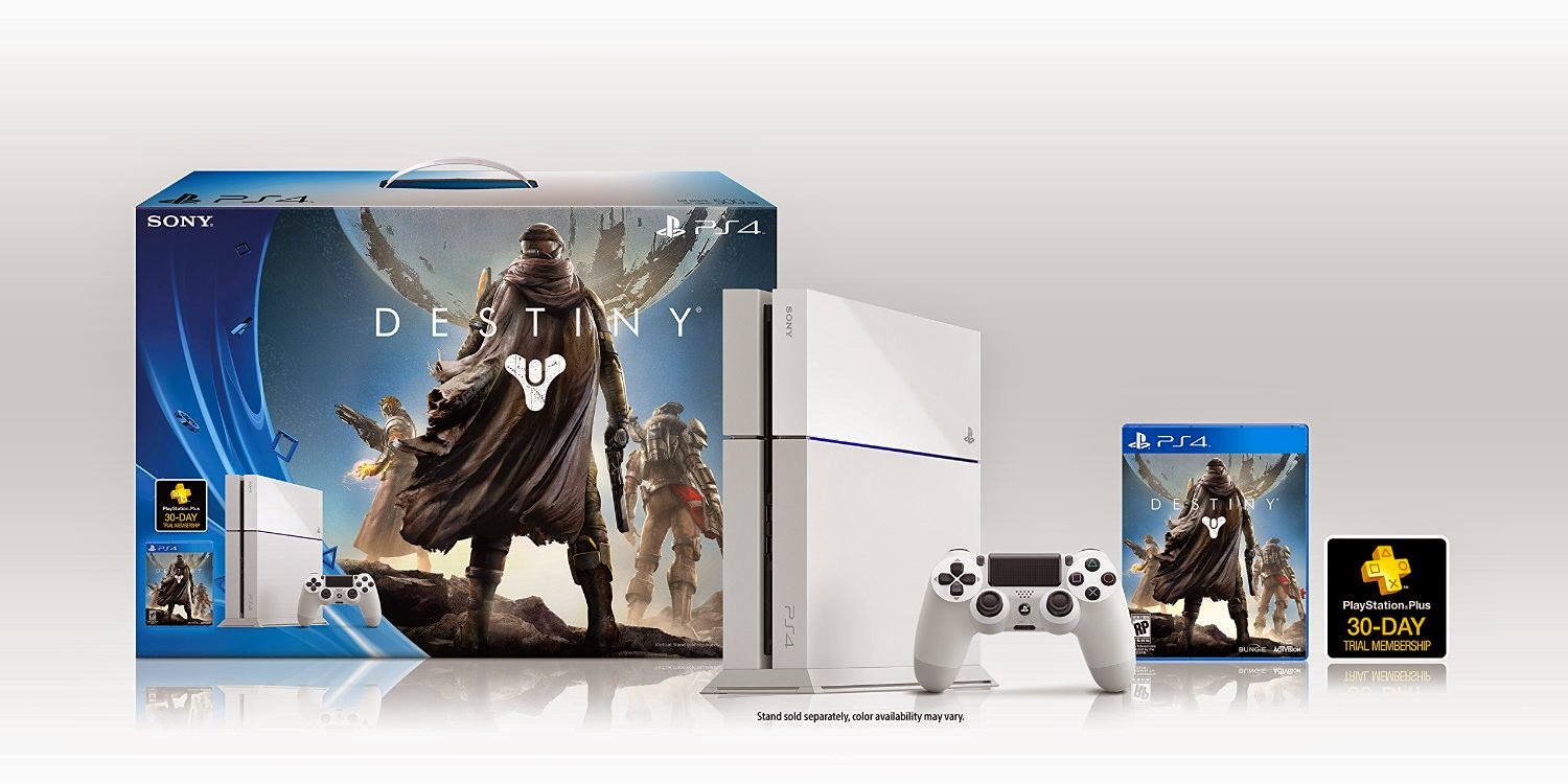 [PS4] SONY anuncia pacote de DESTINY com PS4 branco! Ps4+white
