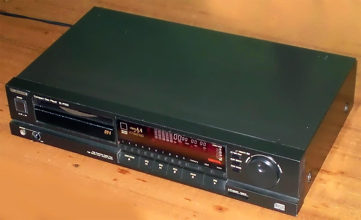 Technics SL-P520 Compact Disc CD Player USER MANUAL Operating Instructions 