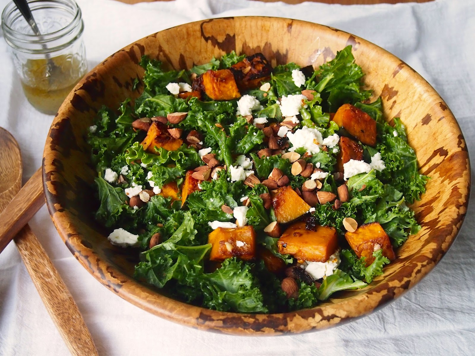 An Avocado A Day Chipotle Roasted Kabocha Squash and Kale Salad