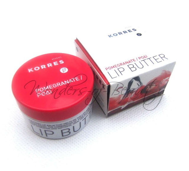 Wonders of Beauty Review Korres Pomegranate Lip Butter