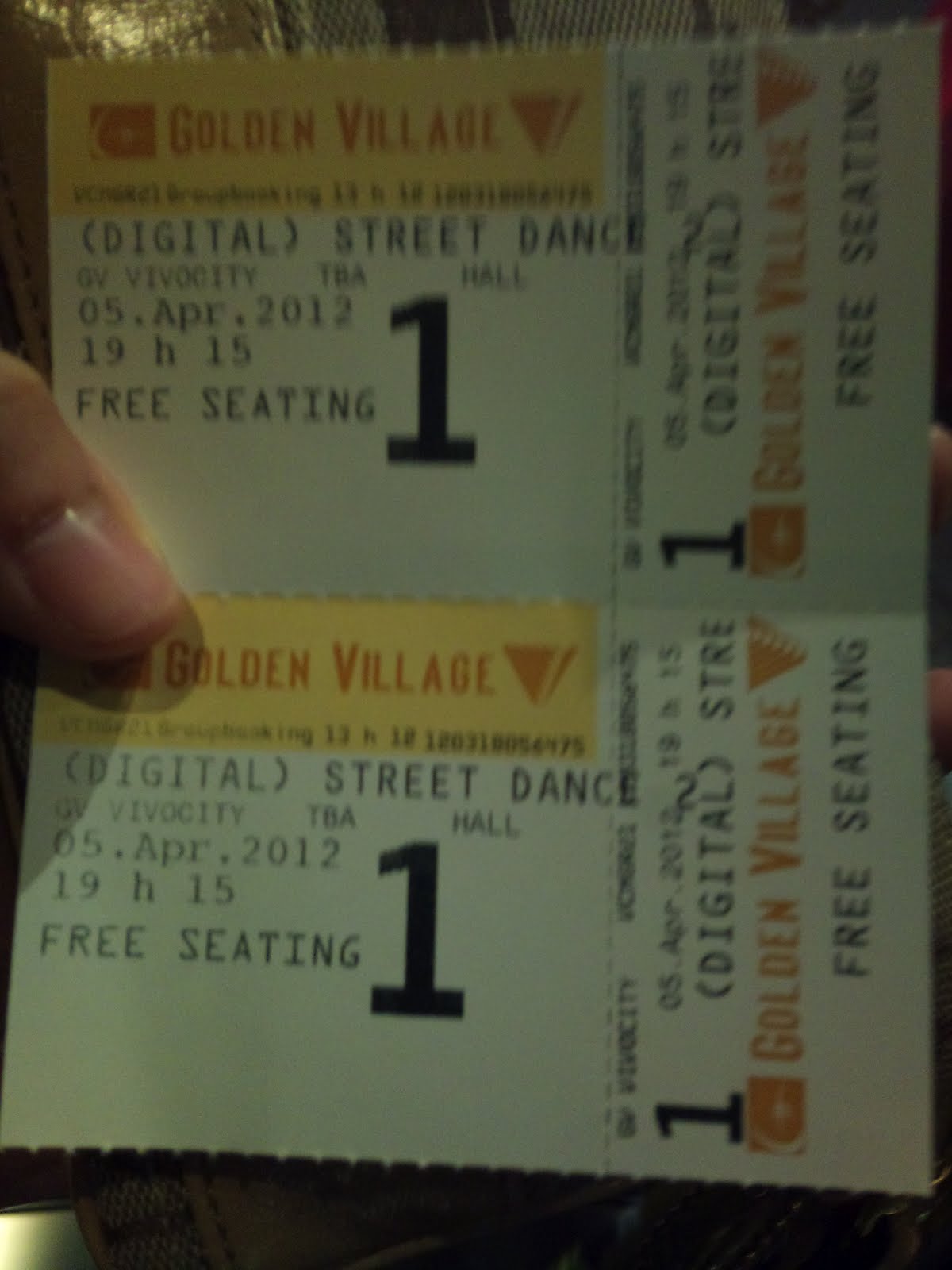 premiere movie ticket