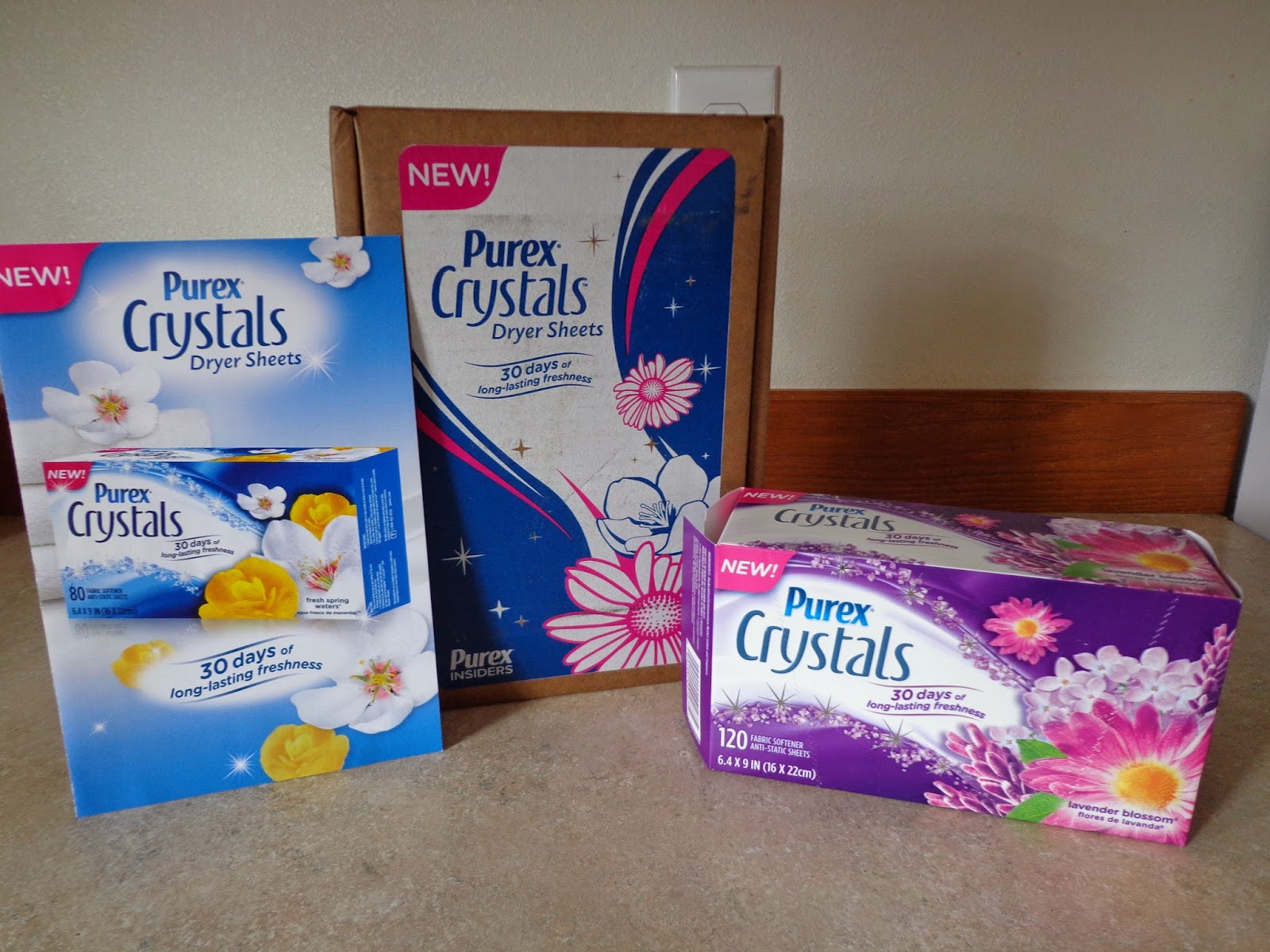 Purex Crystals Dryer Sheets Giveaway The Colbert Clan