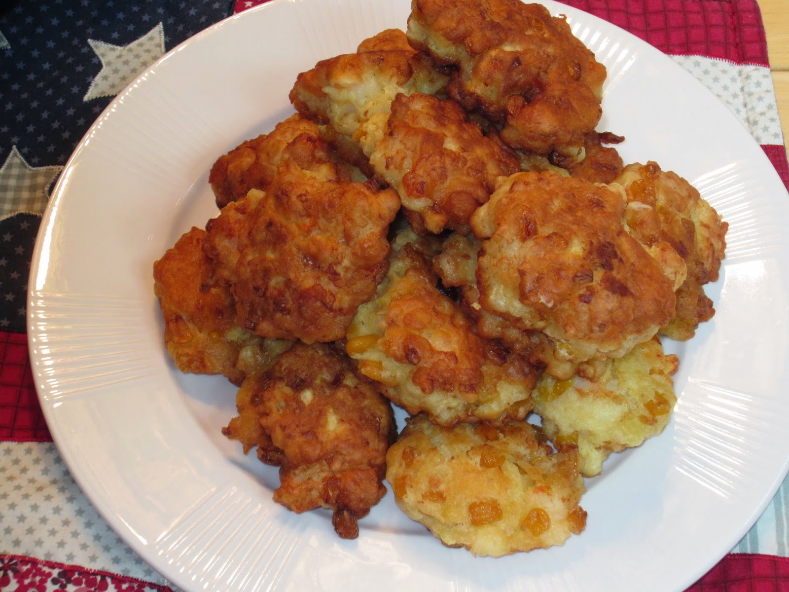 THE FOOD OF LOVE Shrimp and Corn Fritters