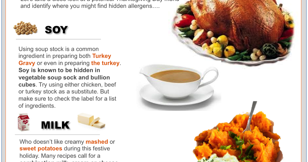 Hudson Allergy Tribeca Beware of Hidden Food Allergens on Thanksgiving