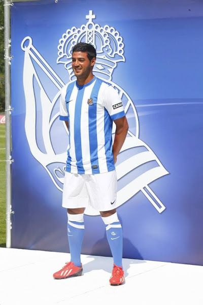 Camisetas: Real Sociedad 2013-2014 Real+Sociedad+13-14+Home+Kit