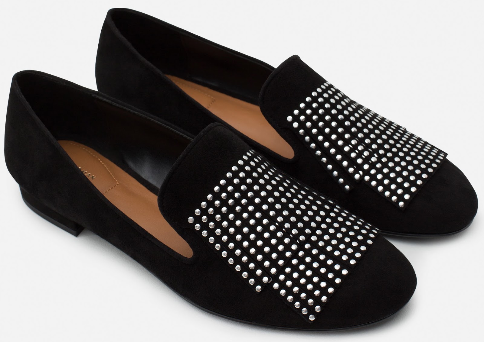 zara studded shoes