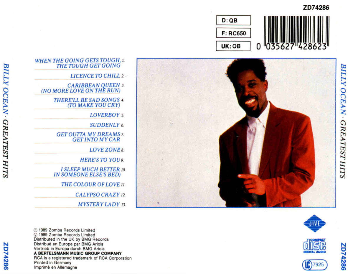 Cd Billy Ocean Greatest Hits Download