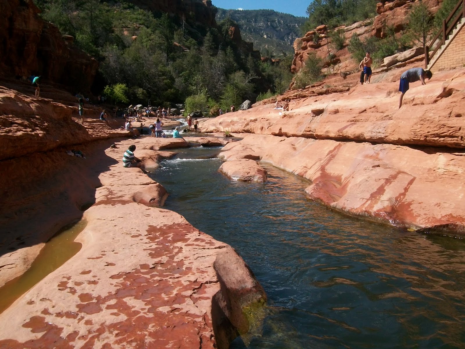 Arizona Jones Outdoor Slide Rock State Park, Arizona