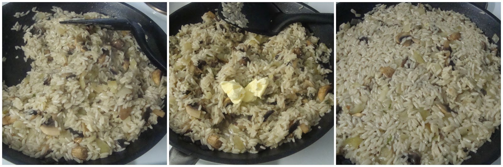 Poorni's Cookbook Jasmine rice and mushroom risotto