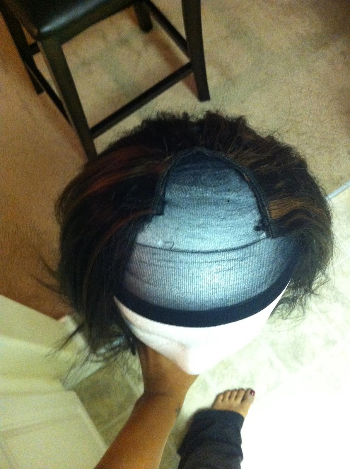 DIY Hair Extensions College Gloss