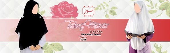 tudung mawar butik online