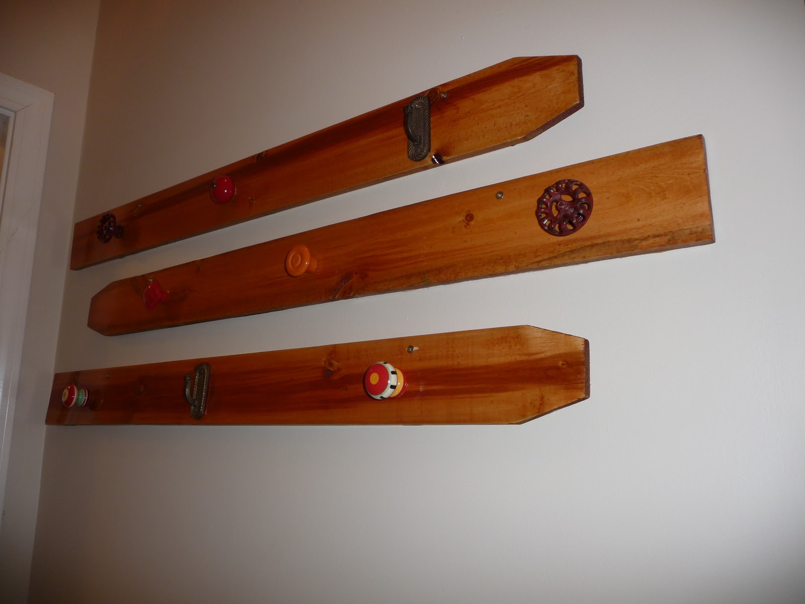 ...and the three became four hubby made me my coat hook