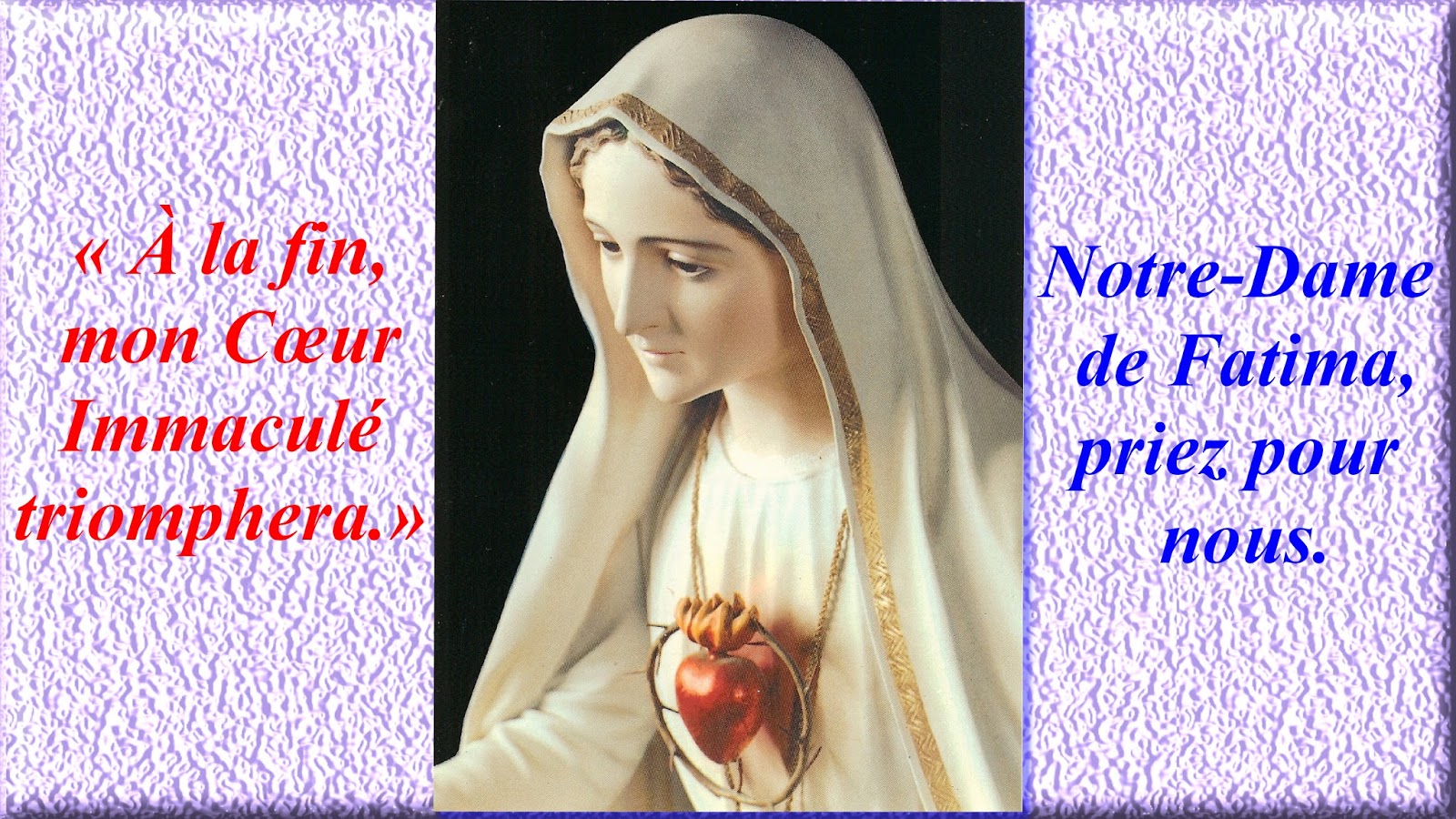 Montfort AJPM NOTREDAME de FATIMA (13 mai)