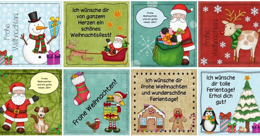 Ideenreise: Grußkärtchen für Weihnachten
