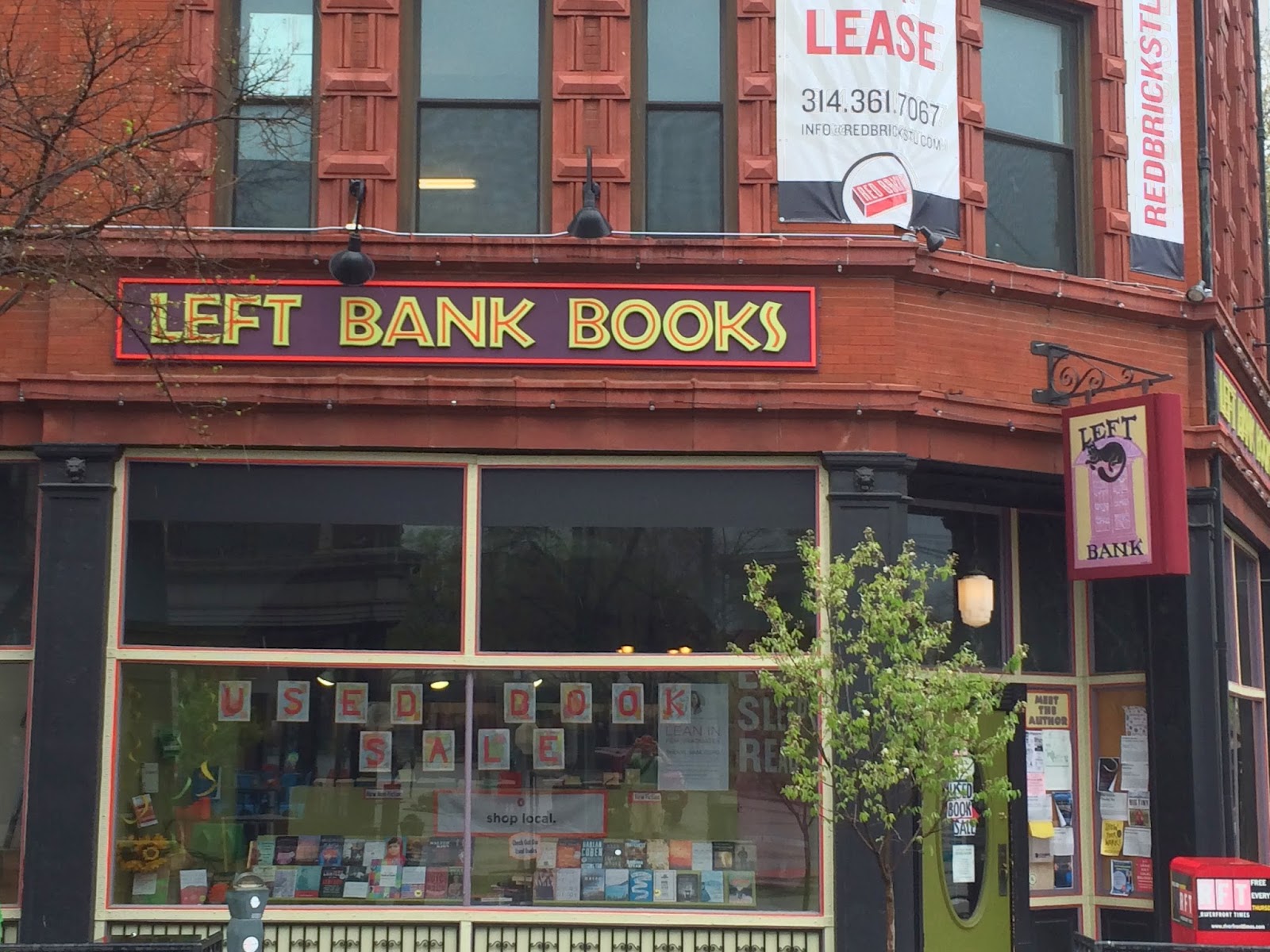 The Indie Bob Spot Left Bank Books St. Louis, MO
