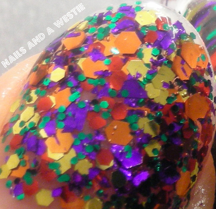 Nails and a Westie Black Cat Lacquer Ice Truck Killer