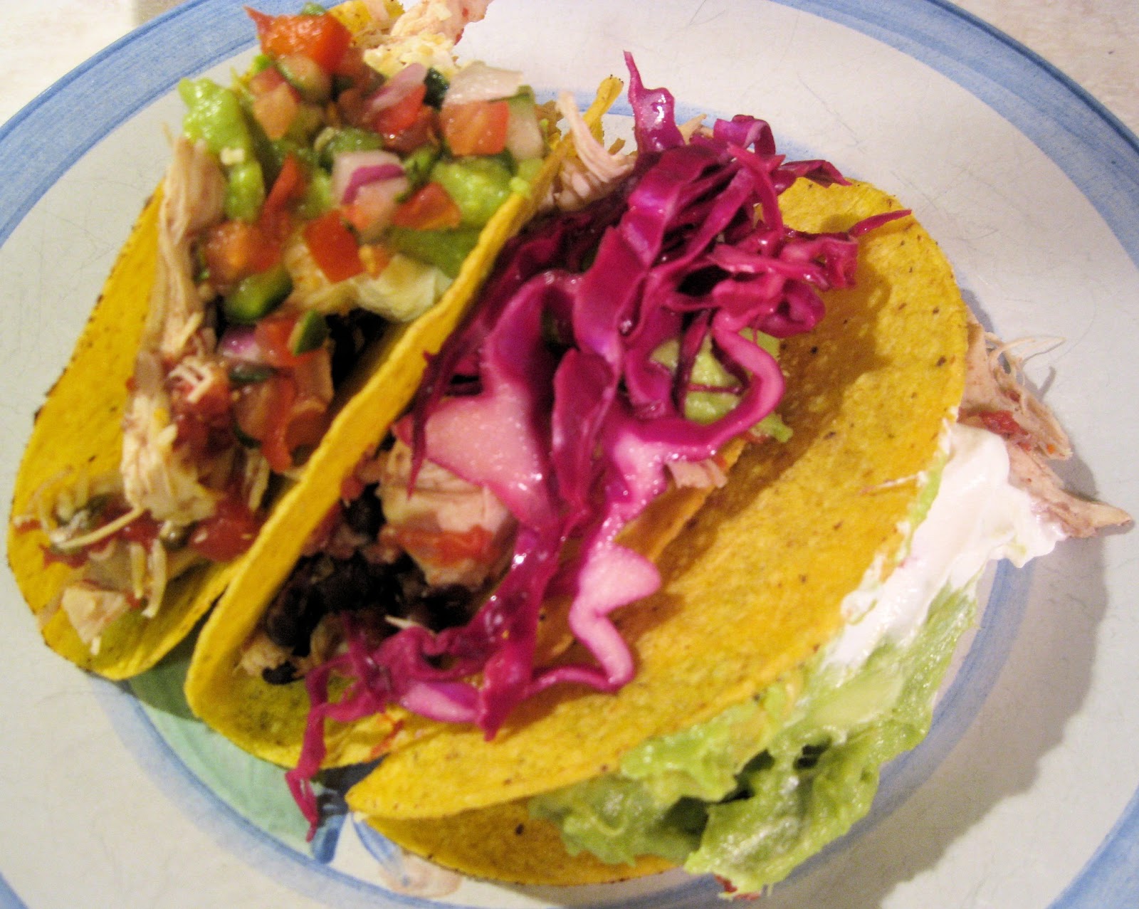 Slow Cooker Chicken Tacos Black Beans