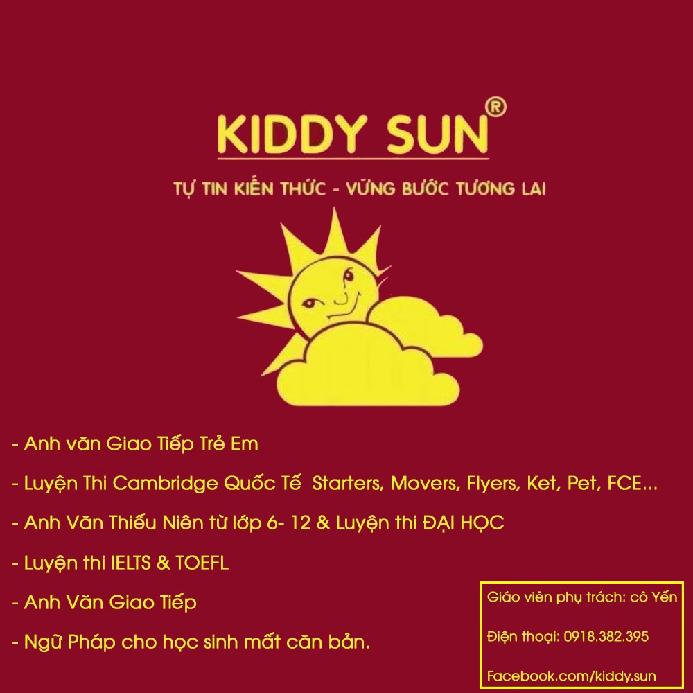 KIDDY SUN - Trung Tâm Tiếng Anh