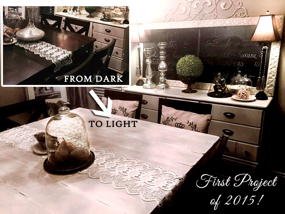 MuchoCrafts PAINTING OVER VENEER DIY TUTORIAL