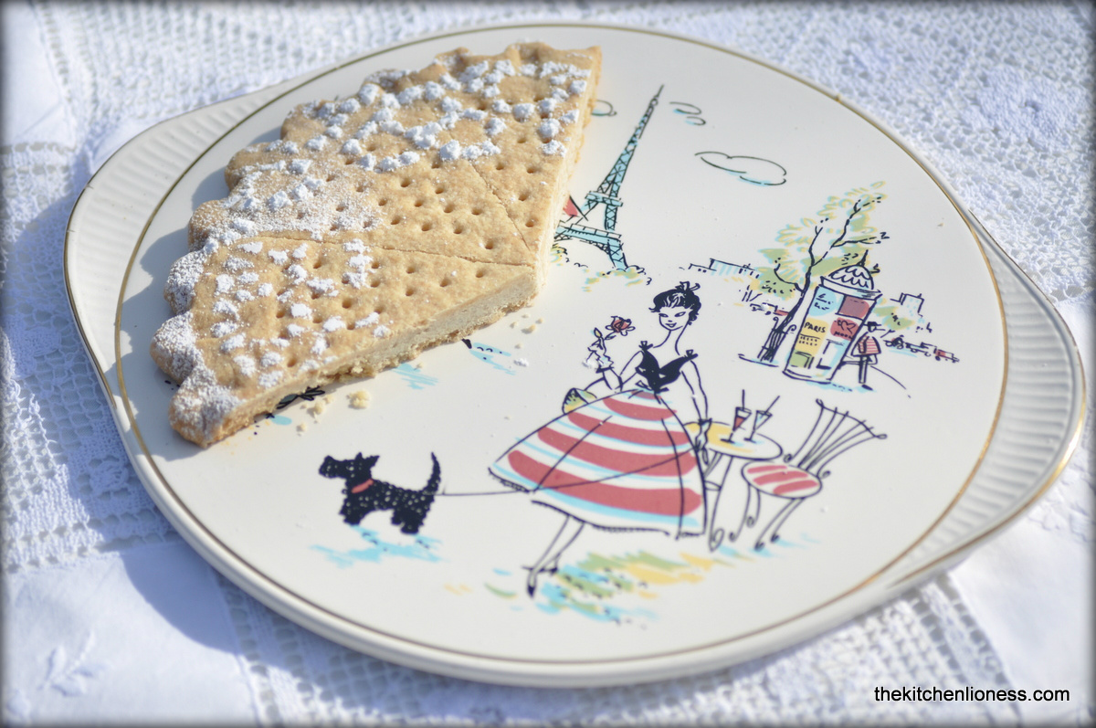 The Kitchen Lioness Vanilla Bean Petticoat Tails Shortbread