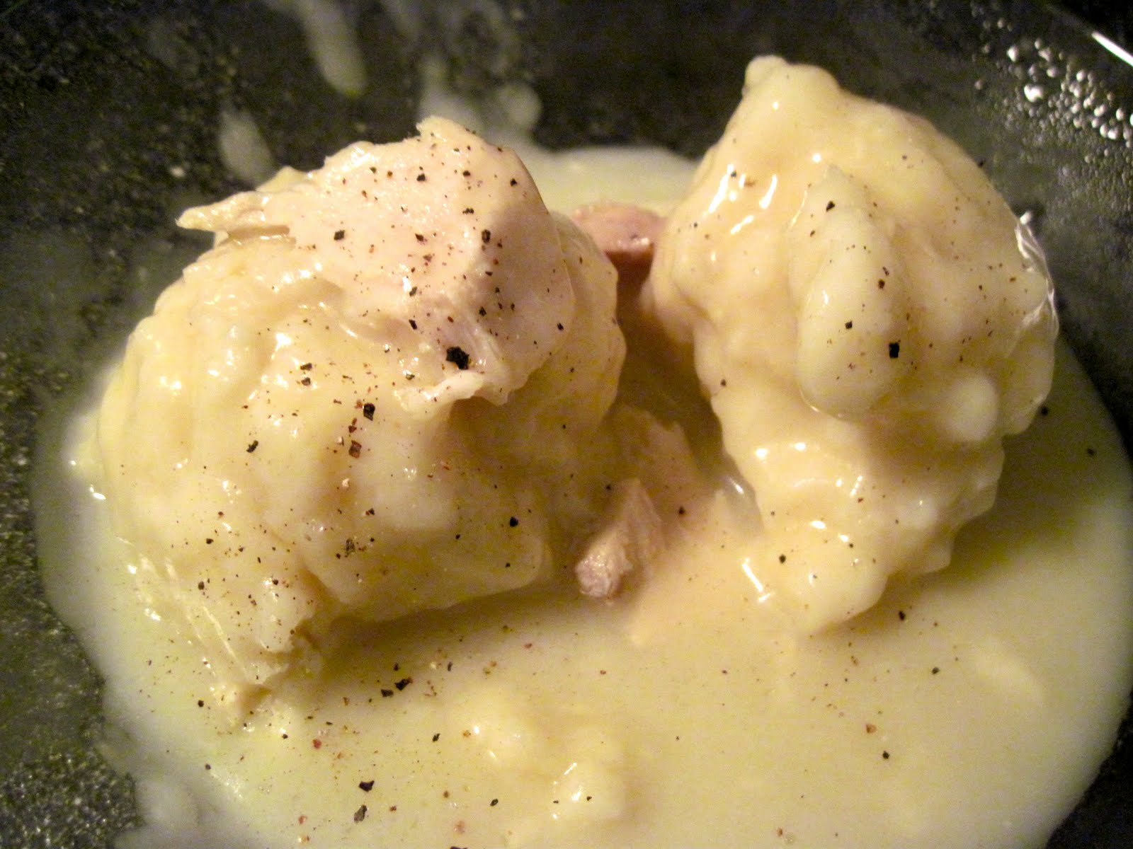 How to make homemade chicken soup with a whole chicken leg, bisquick