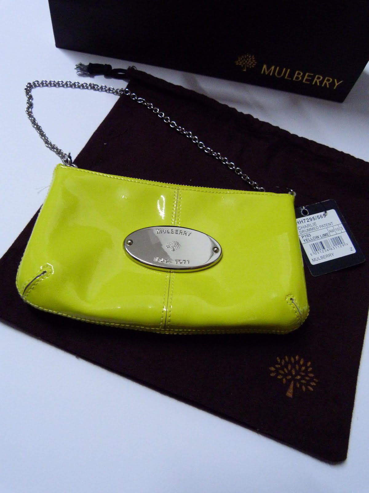 mulberry charlie clutch bag