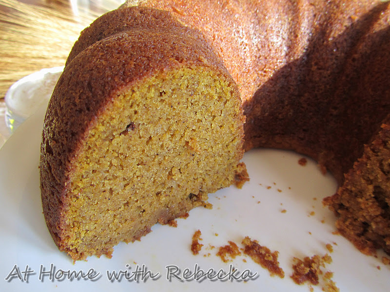 At Home with Rebecka Pumpkin Bread Extraordinaire