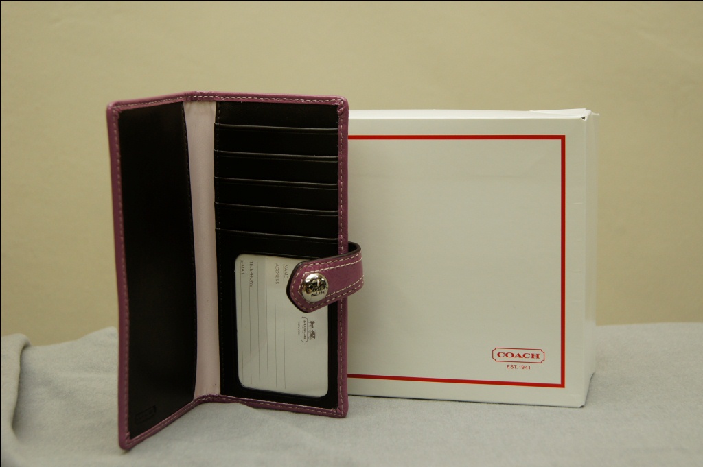 grab coach wallets