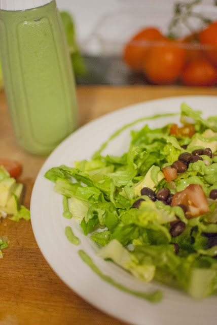 A Box and a Blender: Crazy Healthy Cilantro Lime Dressing