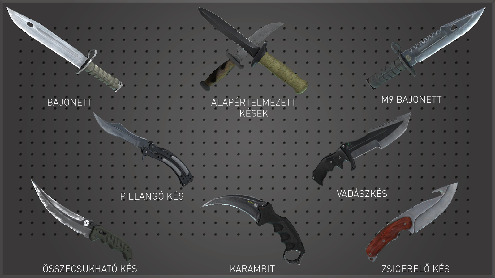 CS:GO knife guide by GERMIA