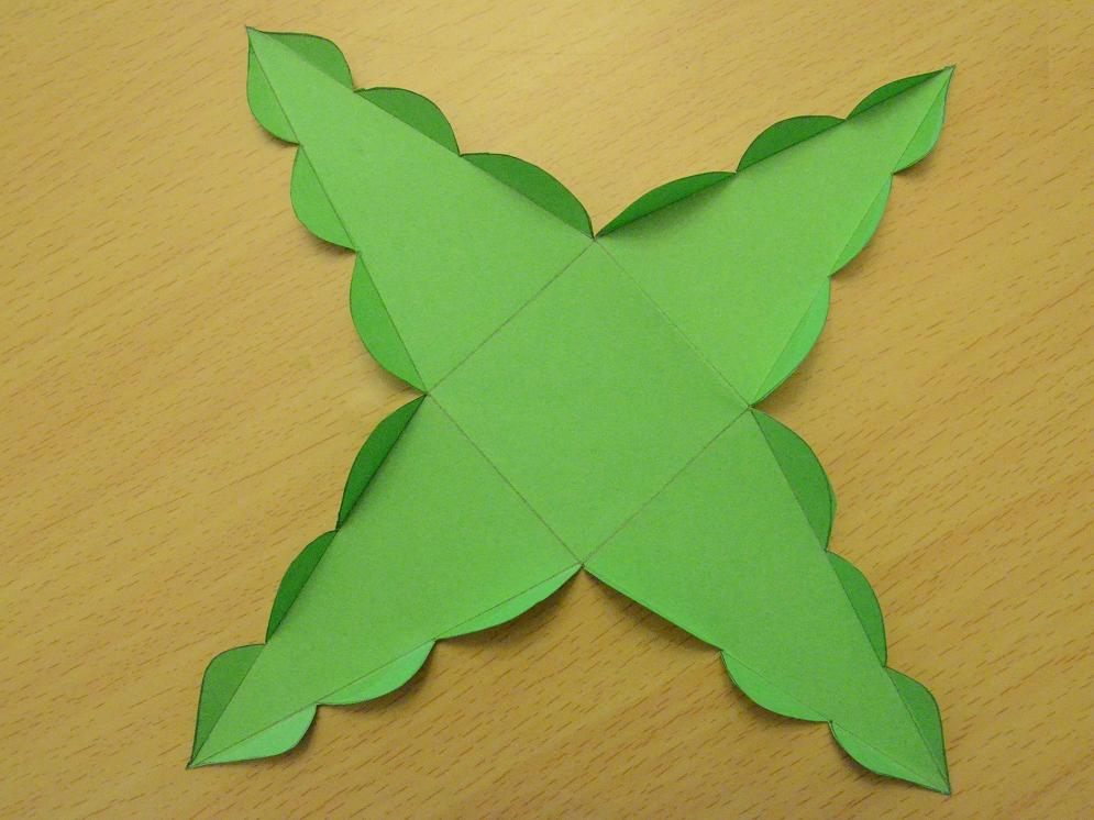 Basteln für Weihnachten Weihnachtsbaum basteln