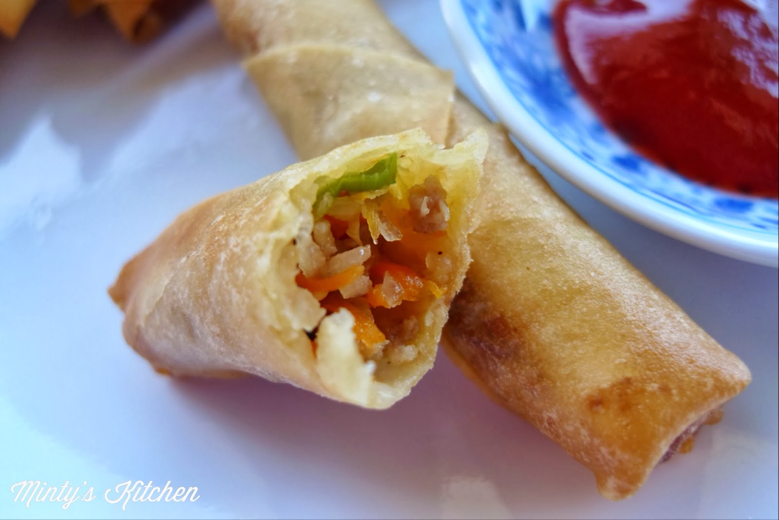 Minty's Kitchen Spring Rolls