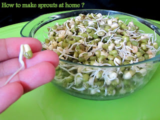 How to sprout moong dal at home