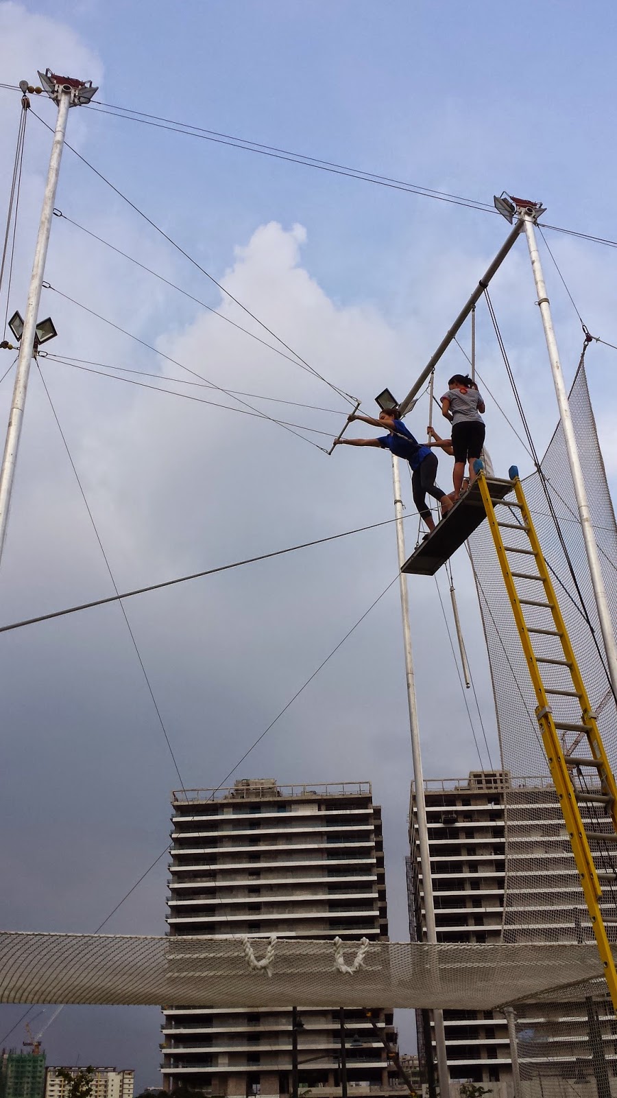 Flying Trapeze Philippines The First and Only Flying Trapeze Rig in the Philippines Wazzup