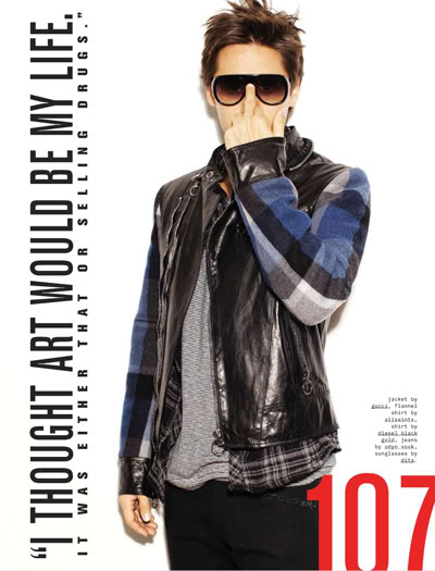 jared leto nylon
