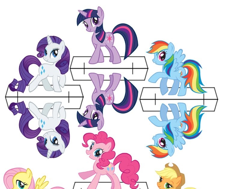 Equestria Daily - MLP Stuff!: Pony Cut Out's
