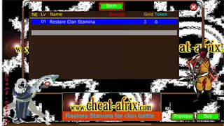Cheat Clan Panel Ninja Saga New update
