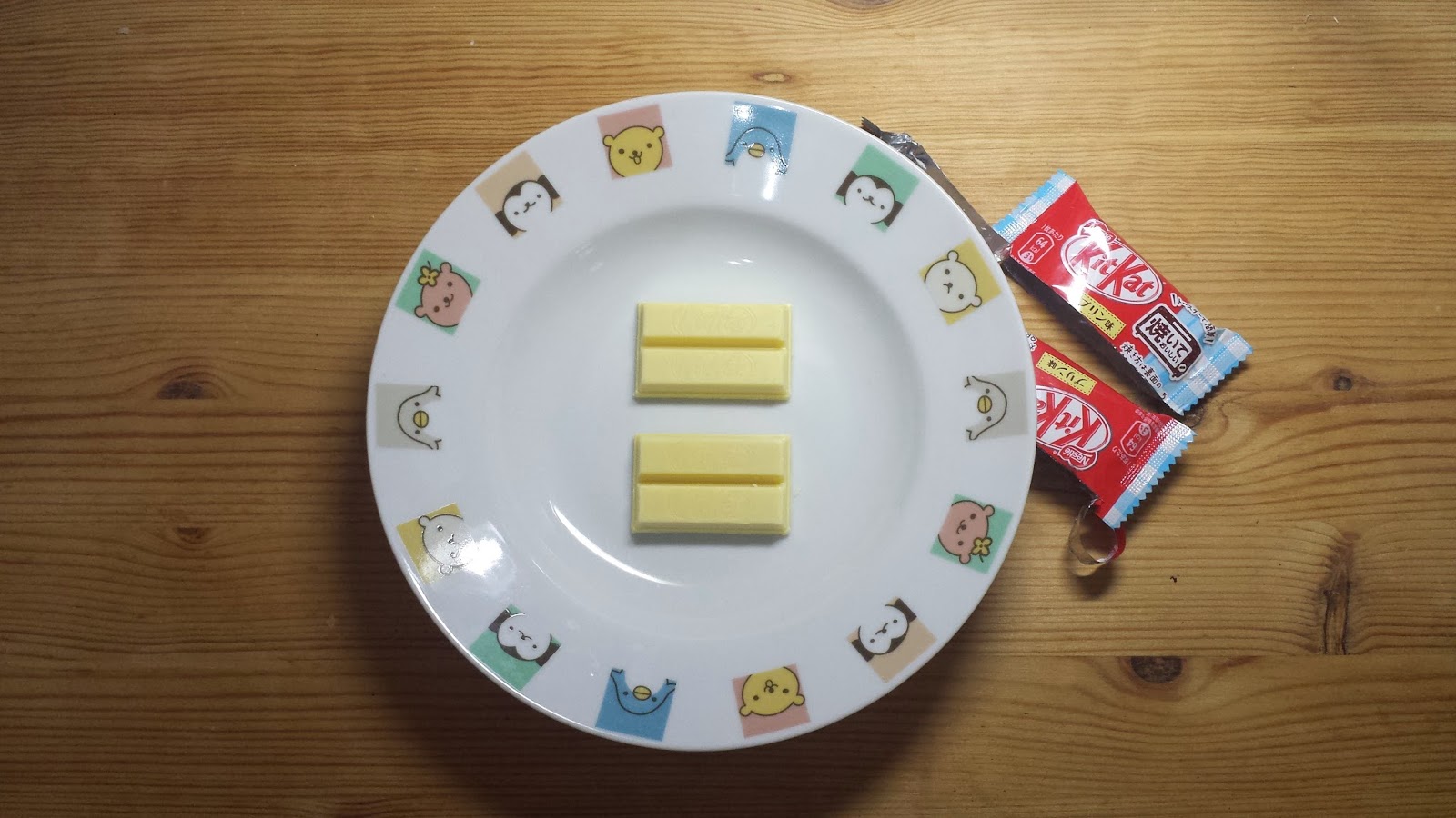 Beatrice's World Baking Kit Kat Pudding with a Microwave Oven