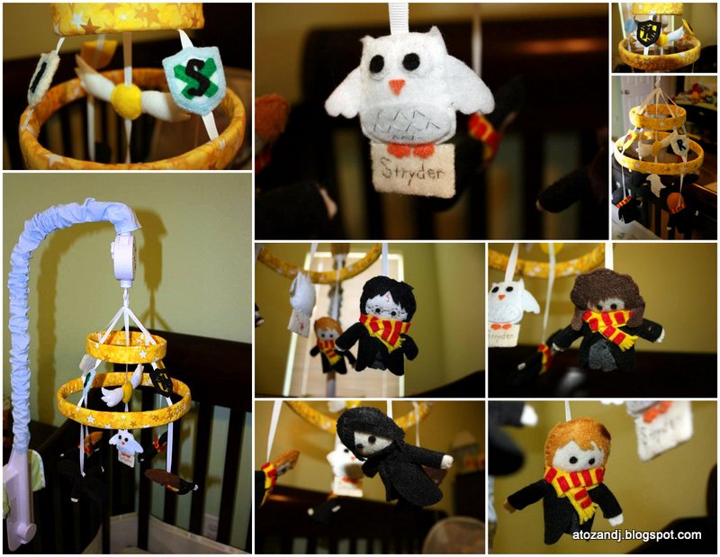 A To Z With A Little J Harry Potter Crib Mobile