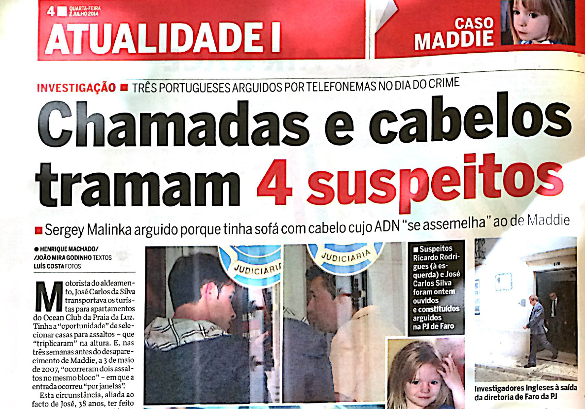 Breaking News on Sky News - SY back in PDL suspects to be interviewed - Page 19 Correio+da+Mannha+2+Julho+2014