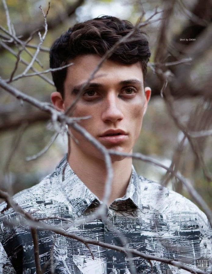 'Rebel in the dark' Jacob Bixenman para DAMAN Magazine Diciembre 2014