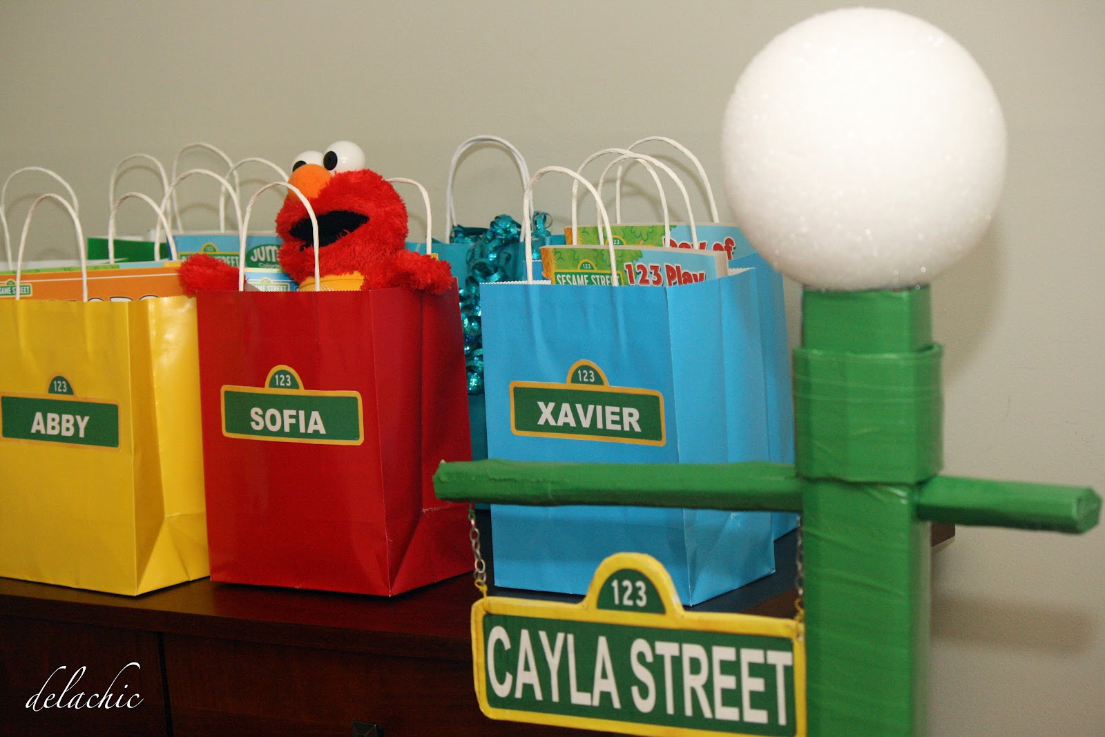 delachic: Party it Up Sesame Street Style